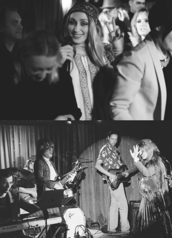 Космическая вечеринка с живой музыкой