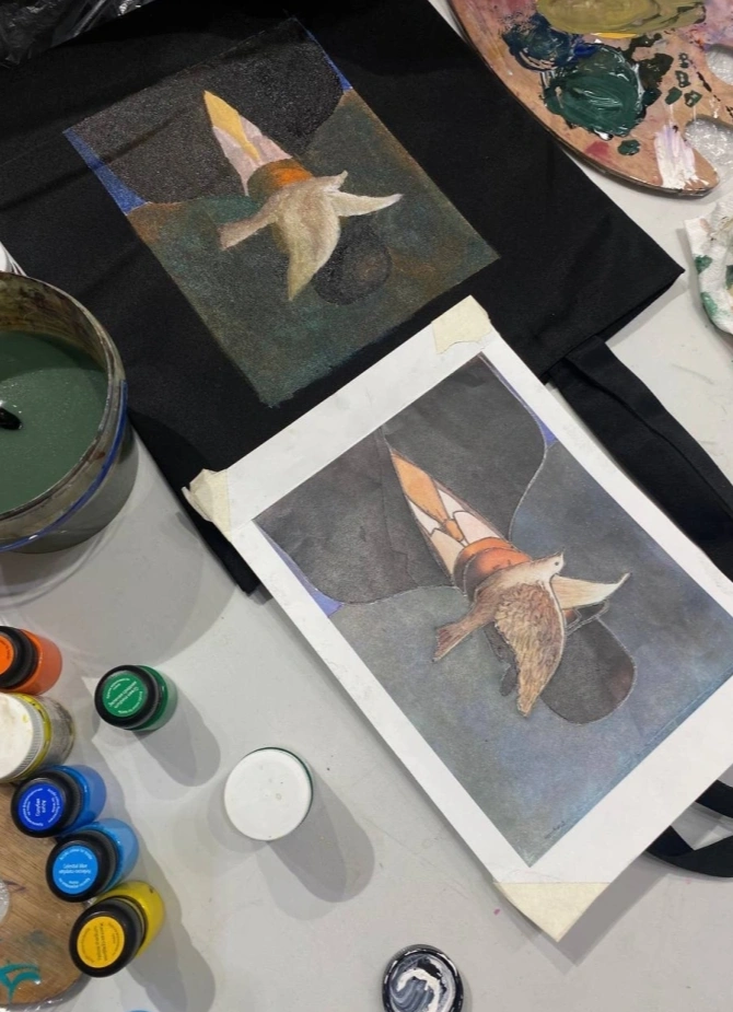 Роспись шоппера. Мировые шедевры