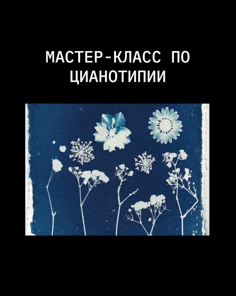 Мастер-класс по цианотипии