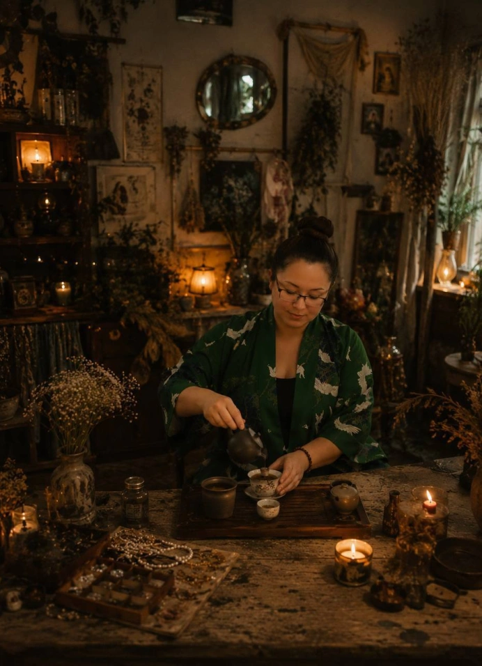 Чайная церемония в Топи