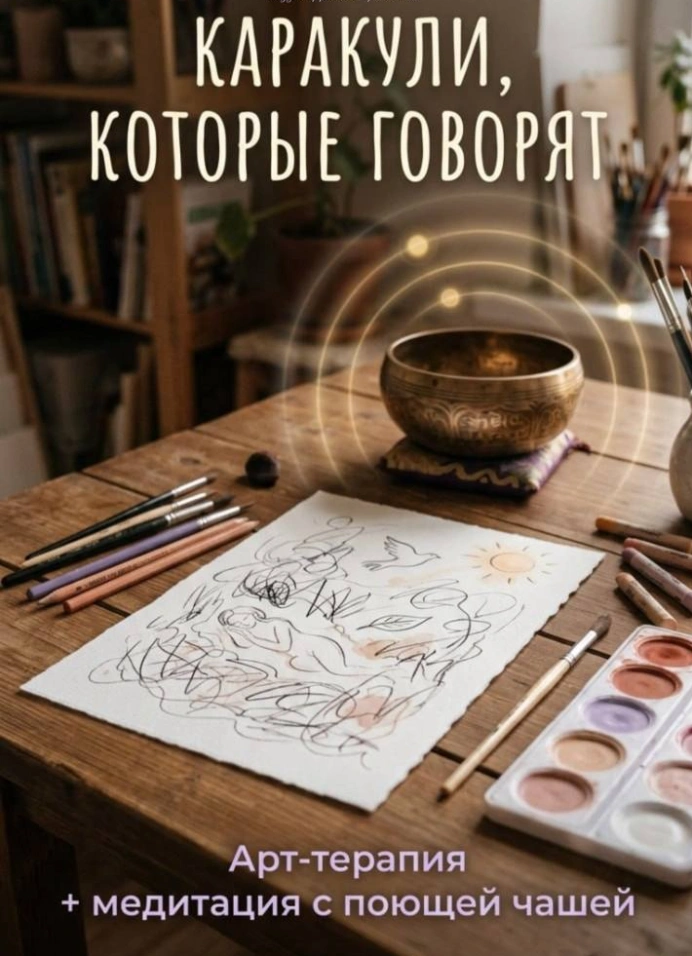 Арт-терапия «Каракули, которые говорят»